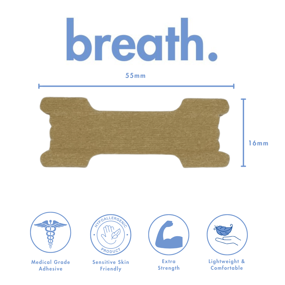 Active Range - Performance Nasal Strips - 30-Day Supply