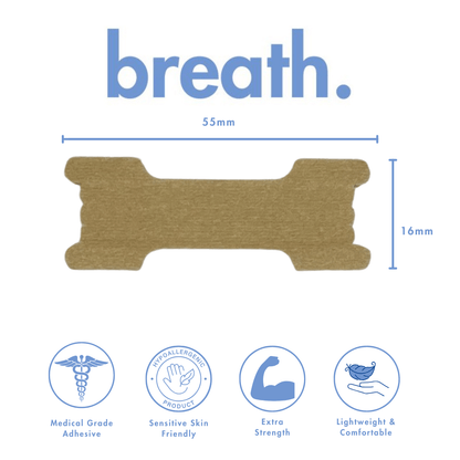 Active Range - Performance Nasal Strips - 30-Day Supply